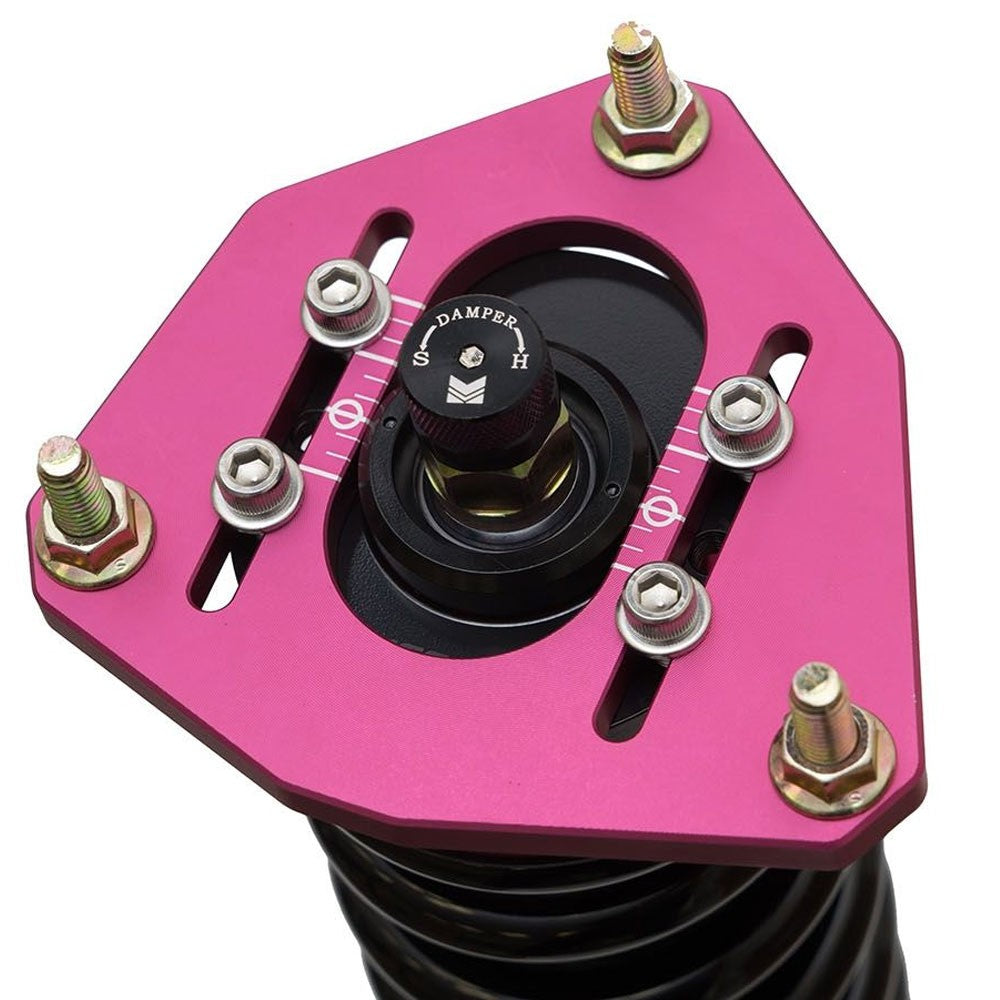 Megan Pink Spec-RS Series Coilover Springs Kit For 83-87 Toyota Corolla E80