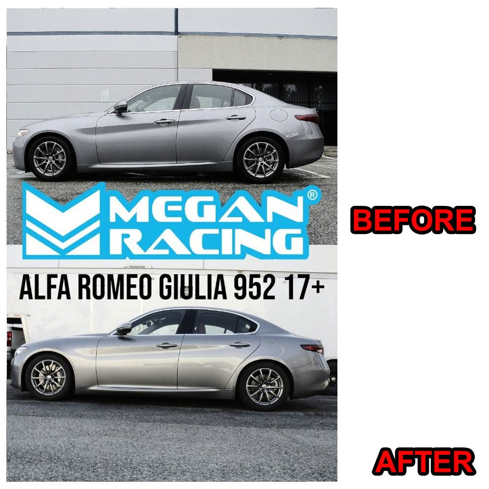 Megan Racing EU Series Coilover Damper Springs Kit For 17+ Alfa Romeo Giulia 952