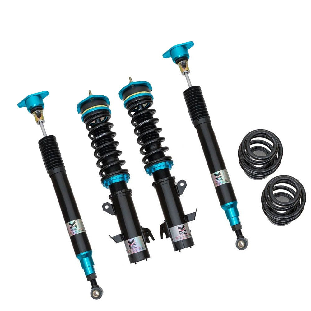 Megan Racing EZ II Series Coilover Spring Damper Shock Kit For 11-19 Ford Fiesta-Shocks &amp; Springs-BuildFastCar