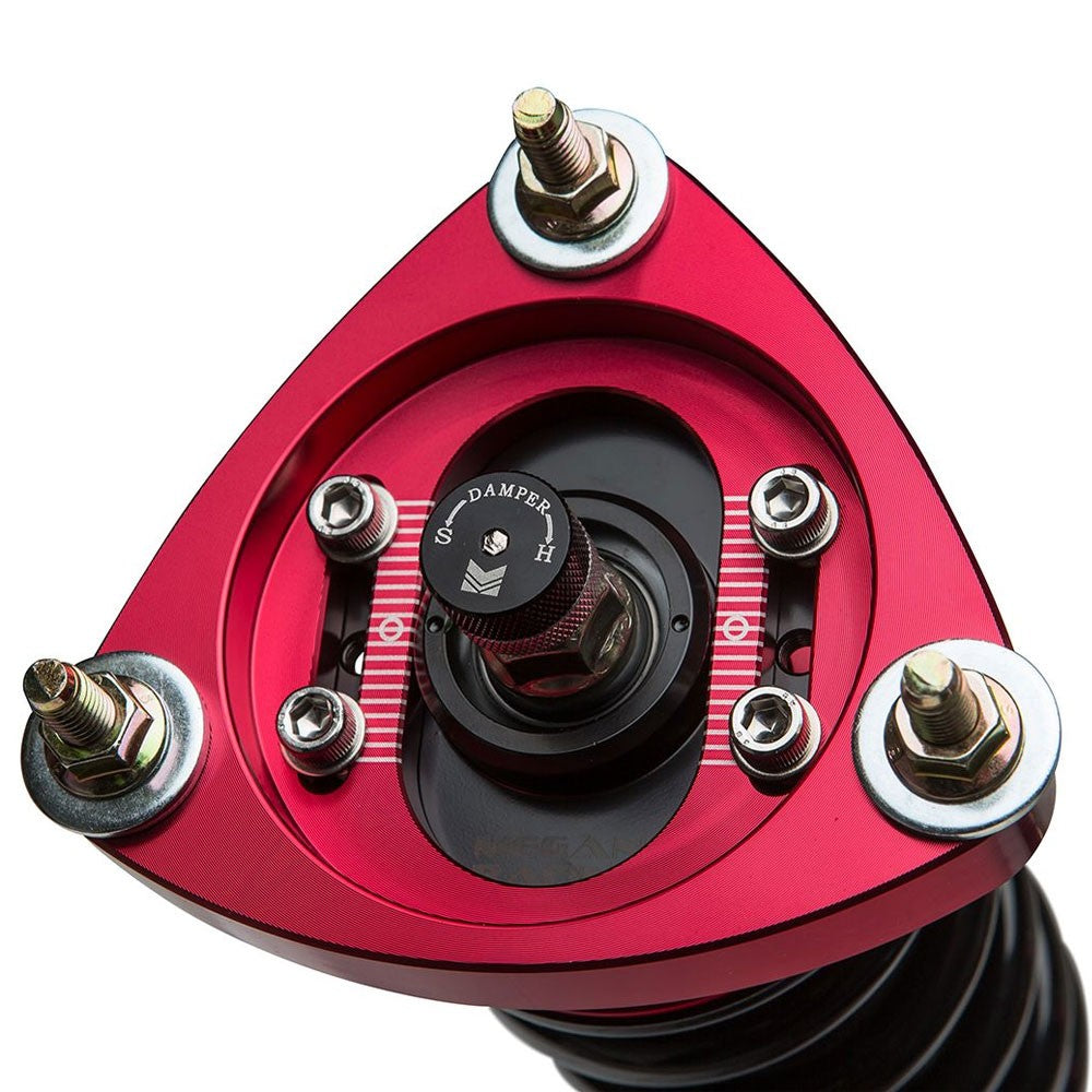 Megan Racing Street Red Coilover Damper Springs Kit For 10-13 Mazda 3