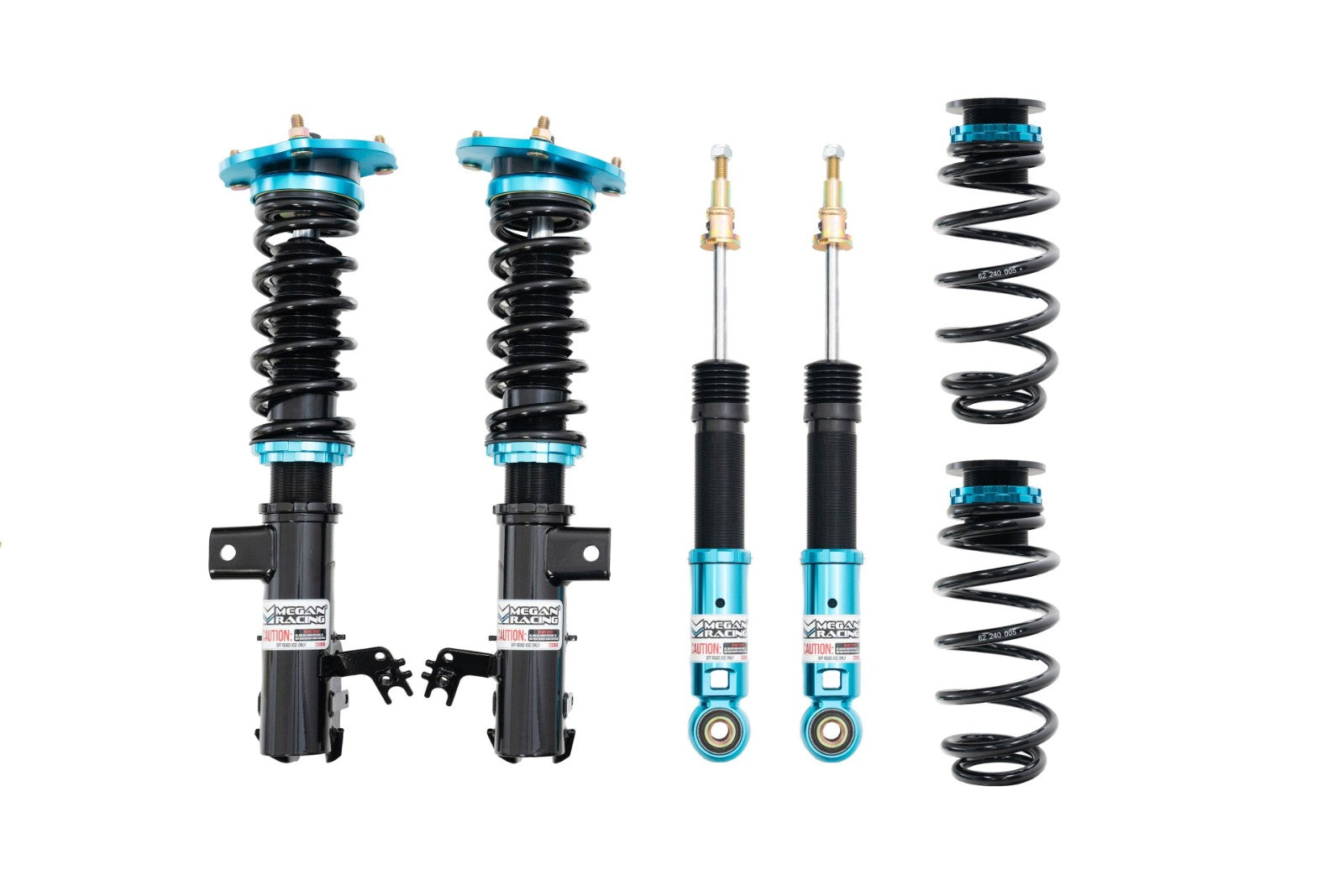 Megan, MR-CDK-TCA18-EZII, EZ II Series, Coilover Springs Kit, 18-24 Toyota Camry FWD XV70 MR-CDK-TCA18-EZII