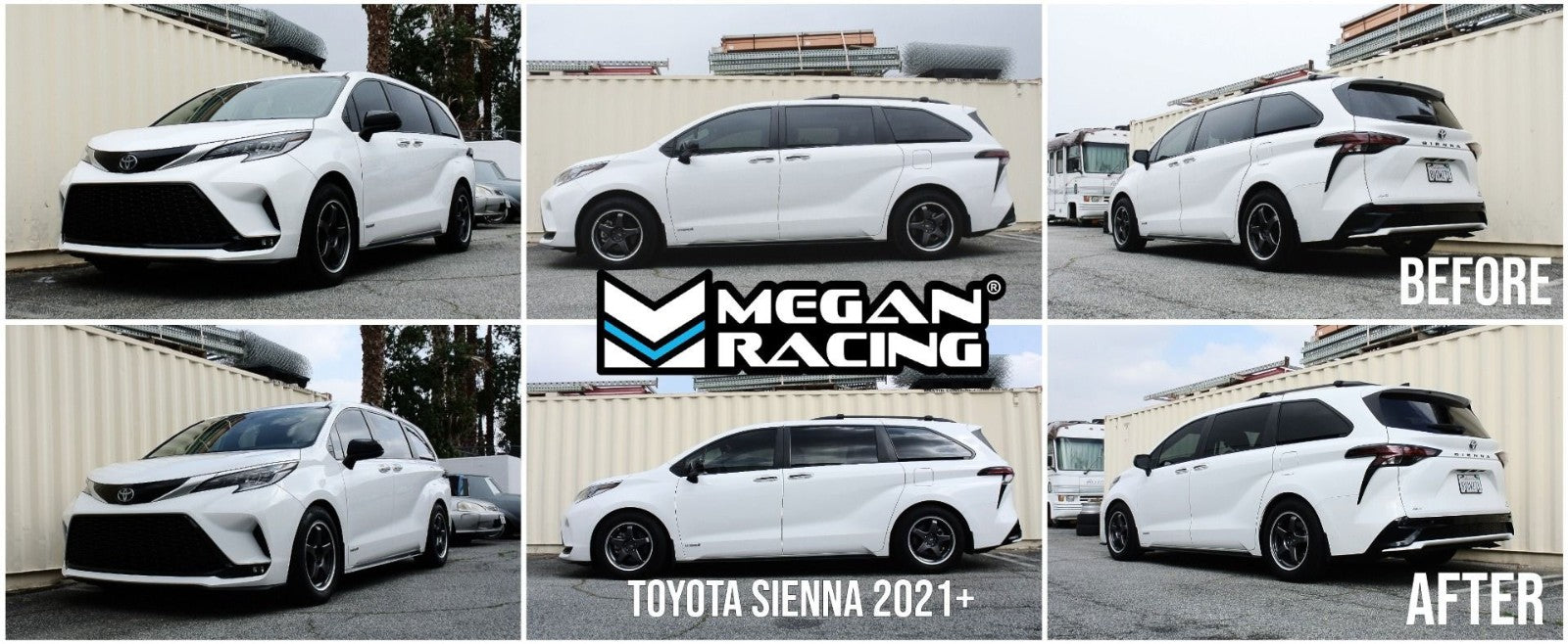Megan MR-CDK-TSE21X Street Coilover Spring Kit 21+ Toyota Sienna AWD MR-CDK-TSE21X