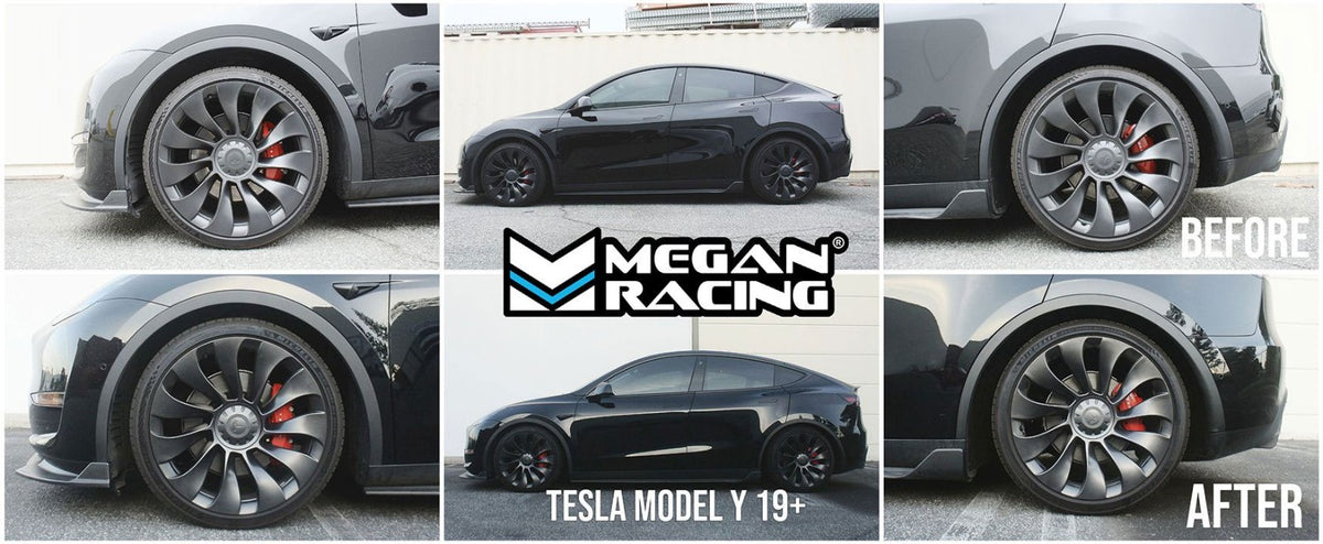 Megan MR-CDK-TSLY19X-EZII EZII Coilover Springs Kit 19+ Tesla Model Y MR-CDK-TSLY19X-EZII