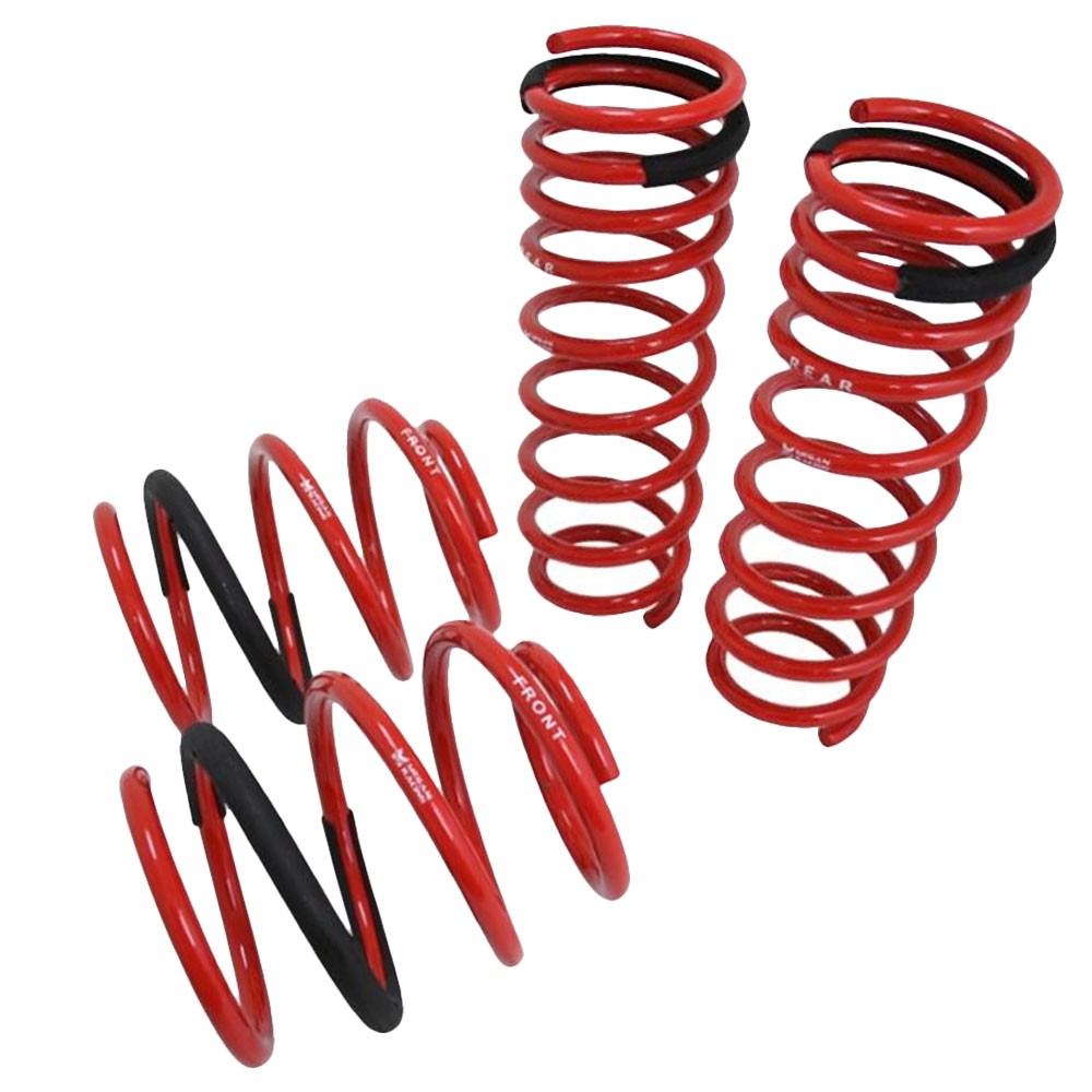 Megan Racing Red Euro-Version Lowering Springs 04-10 E60 5-Series RWD