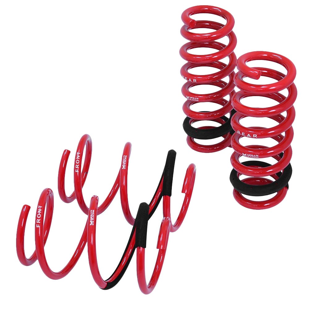 Megan Racing Red Euro-Version Lowering Springs BMW M2 F87/M3 F80/M4 F82 F83 MR-LS-BF82