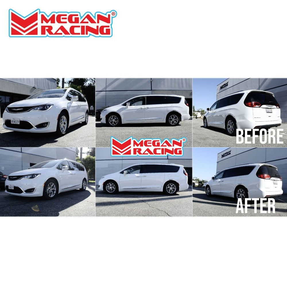 Megan Racing Orange Front/Rear Suspension Lowering Springs Kit For 17+ Chrysler Pacifica FWD
