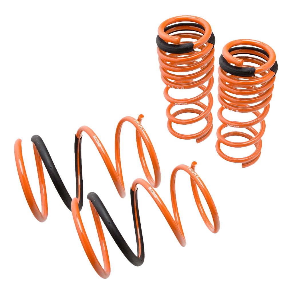 Megan Racing Orange Street-Version Lowering Springs 01-05 Civic 2DR/4DR
