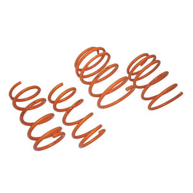 Orange 2&quot; Drop Megan Racing Sport Lowering Spring Coil work with 02-05 Honda Civic Si