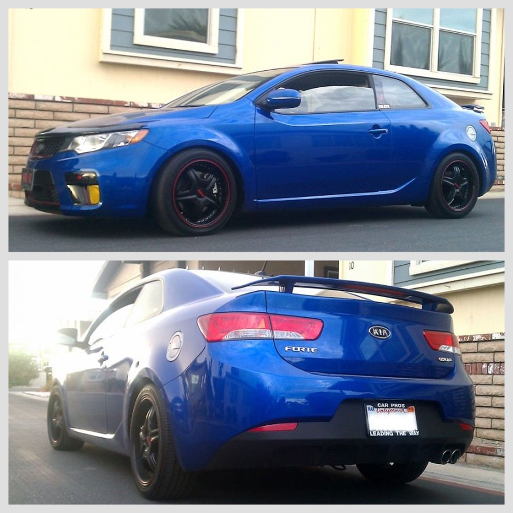 Megan Racing Orange Street-Version Lowering Springs 10-13 Kia Forte TD