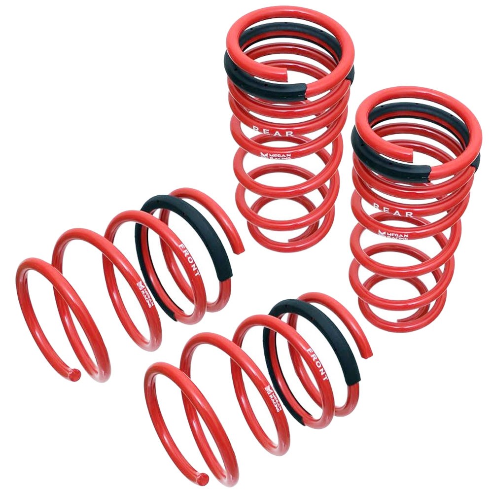 Megan Race Red Euro Lowering Spring Kit 02-07 Mini Cooper R50 R52 R53 MR-LS-MC02