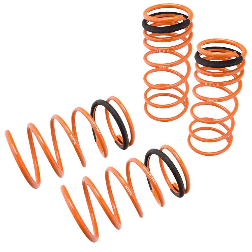Orange 1.9" Drop Megan Race Lowering Spring work with 01-03 Mazda Protege5 Wagon FS-DE