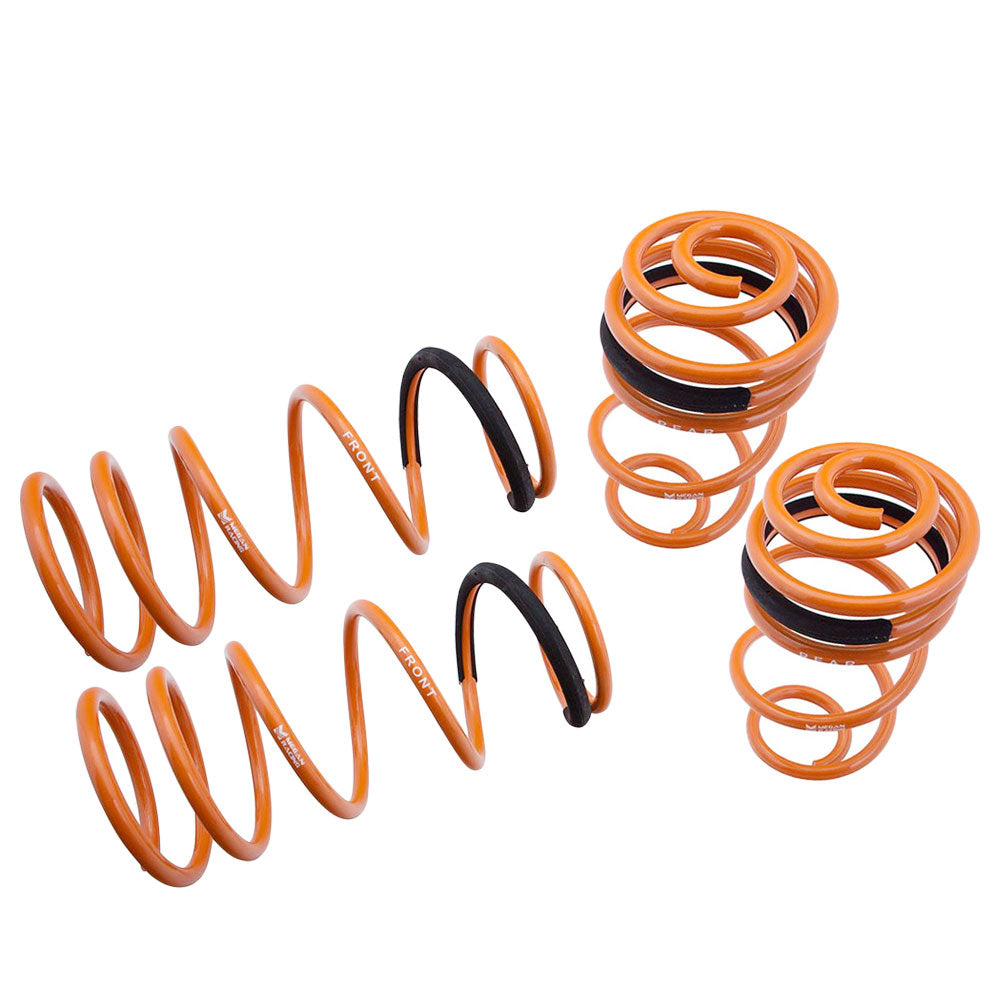 Orange 2" Drop Megan Racing Sport Lowering Spring Coil Kit work with 09-14 Nissan Cube MR-LS-NV06