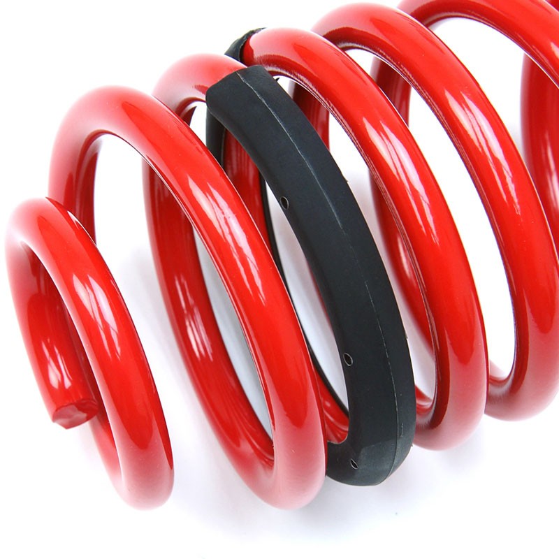 Red 45mm Drop Megan Racing Sport Lowering Spring Coil For 2014+ Porsche Macan MR-LS-PMA14