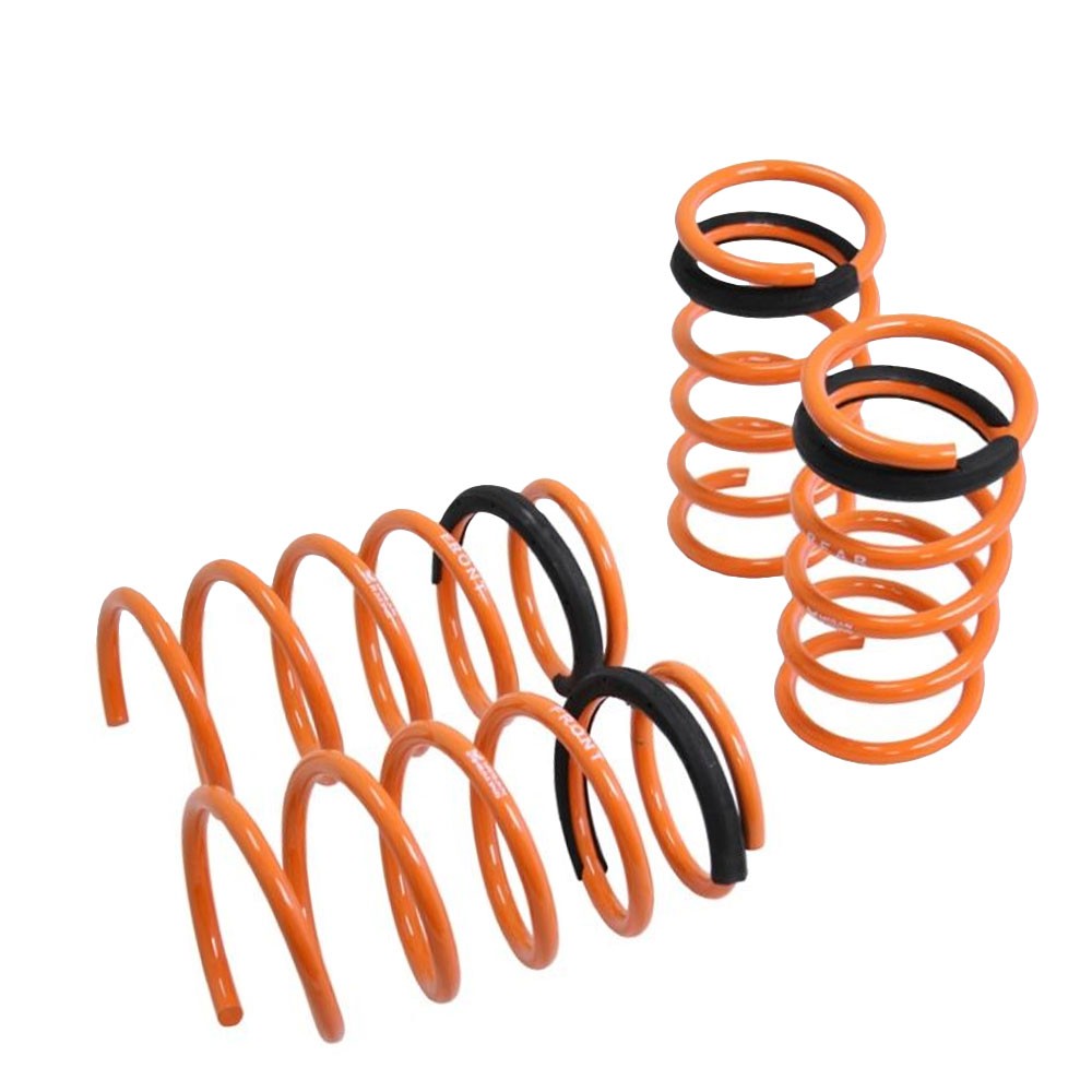Megan Racing Front Rear Steel Orange Import Lowering Springs Kit For 13-20 FR-S/Subaru BRZ/Toyota 86