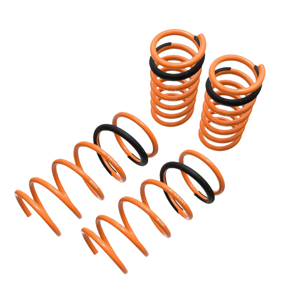 Megan Racing Front Rear Steel Orange Domestic-Version Lowering Springs Kit For 02-07 Saturn VUE