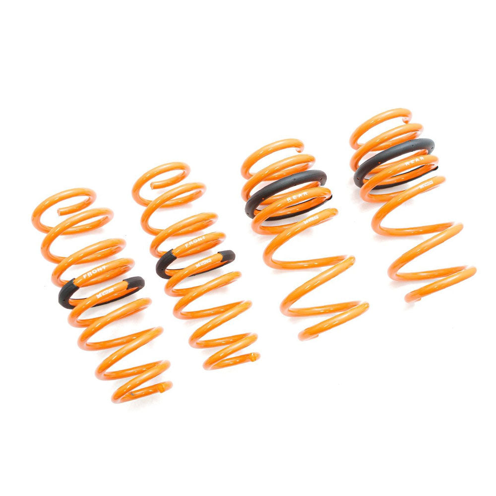 Megan Racing Front Rear Steel Orange Domestic-Version Lowering Springs Kit For 17- Tesla Model 3 AWD