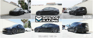 Megan, MR-LS-TSLY19X, Street, Lowering Springs Kit, 19+ Tesla Model Y AWD MR-LS-TSLY19X