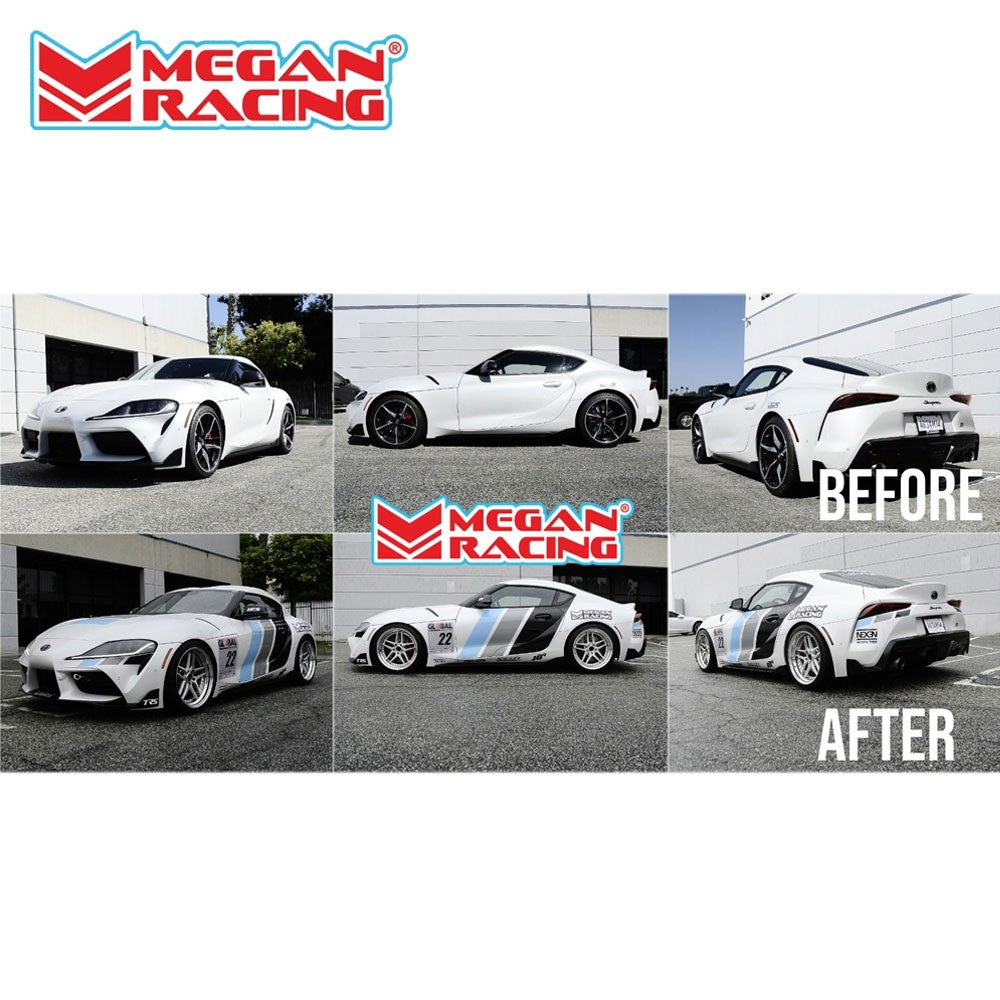Megan Racing Orange Front/Rear Suspension Lowering Springs Kit For 20+ Toyota GR Supra