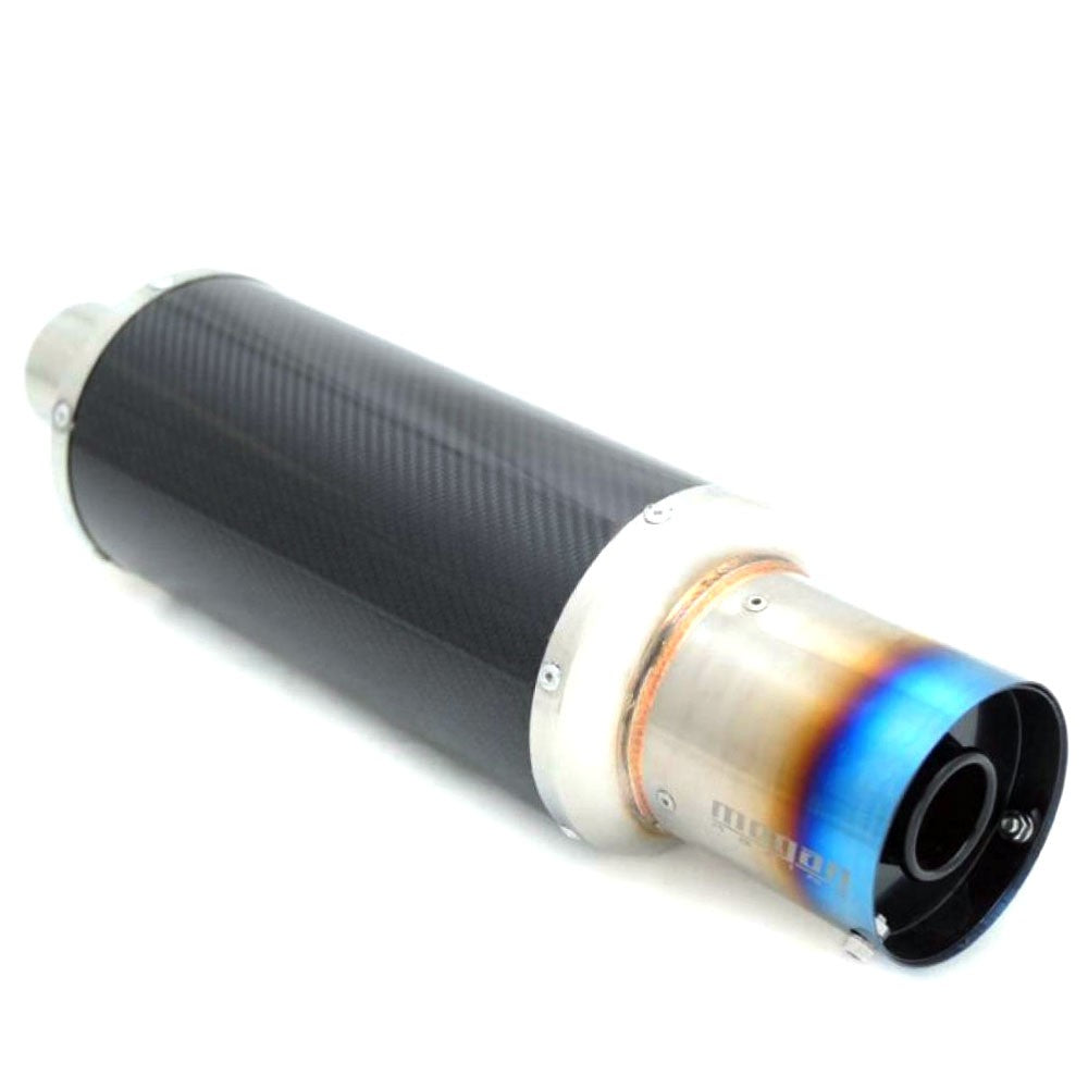 Megan MR-MU-MSPECII3 M-SpecII Muffler Titanium Flat Tip Silencer MR-MU-MSPECII3