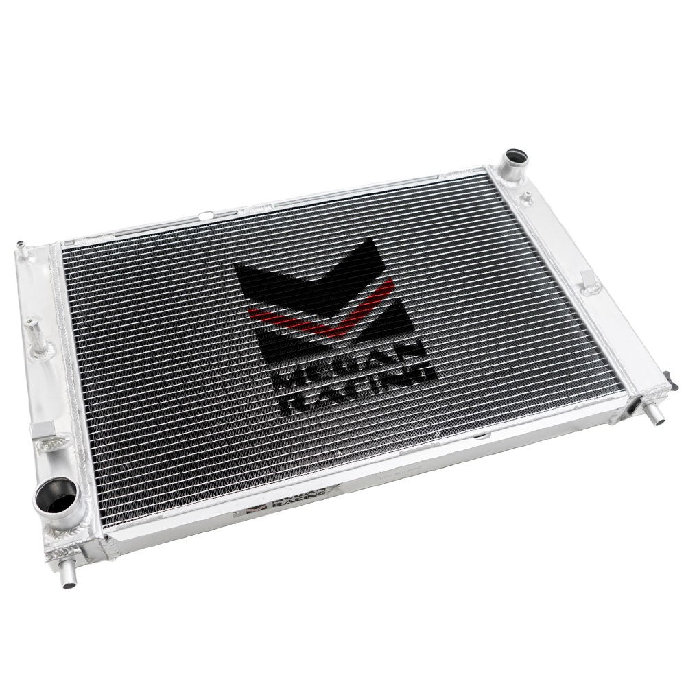 Megan T-6061 Aluminum TRI Core 3-Row Radiator For 97-04 Ford Mustang MT (SN95 Gen4)
