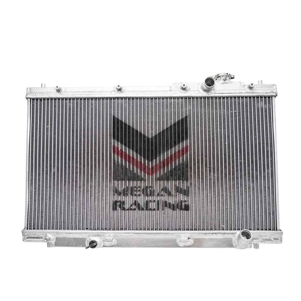 Megan Racing Aluminum Dual Core 2-Row Radiator 01-05 Honda Civic MR-RT-HC01