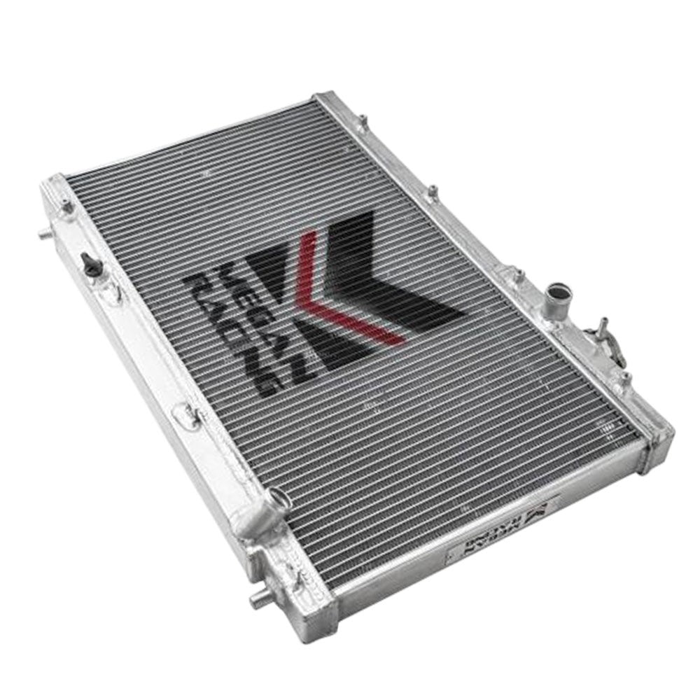 Megan Racing T-6061 Aluminum Single Core 2-Row Radiator For 01-05 Honda Civic MT