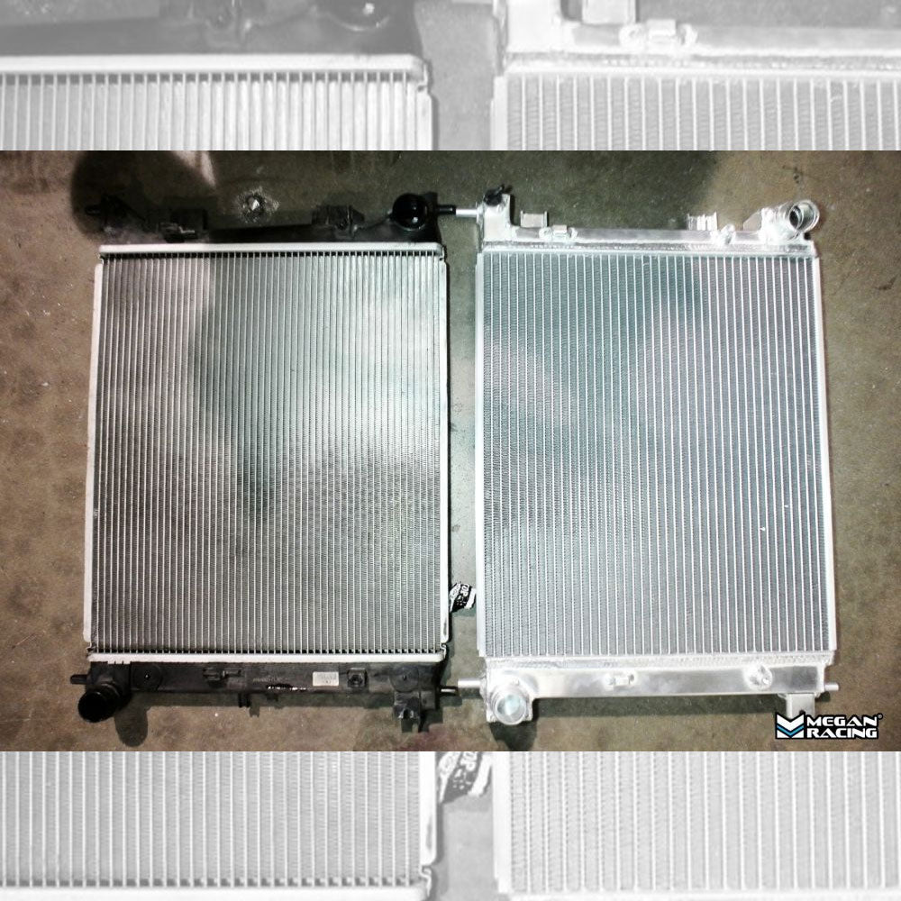 Megan Racing Performance Aluminum Radiator For 12-18 Veloster 1.6T Turbo FS MT
