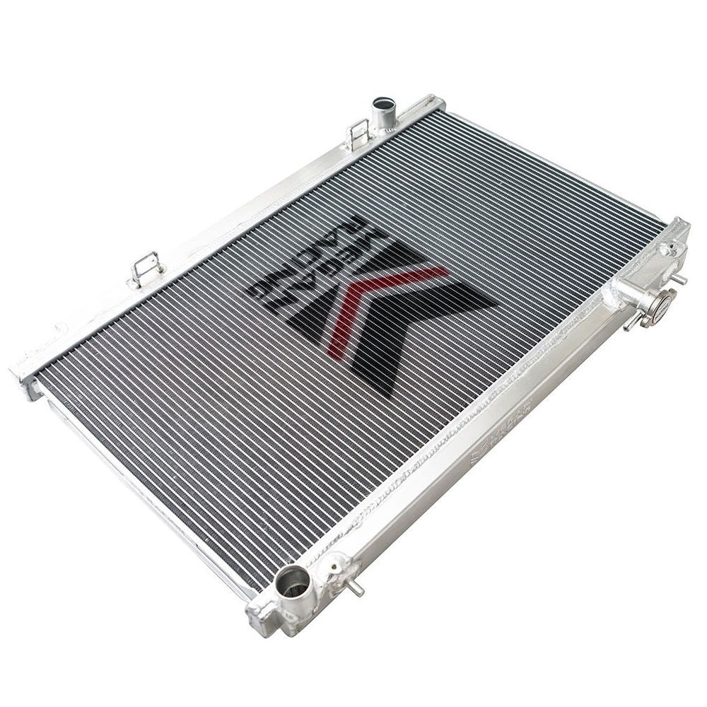 Megan Racing High Performance Aluminum 2-Row Radiator For 03-09 350Z Z33 VQ35de