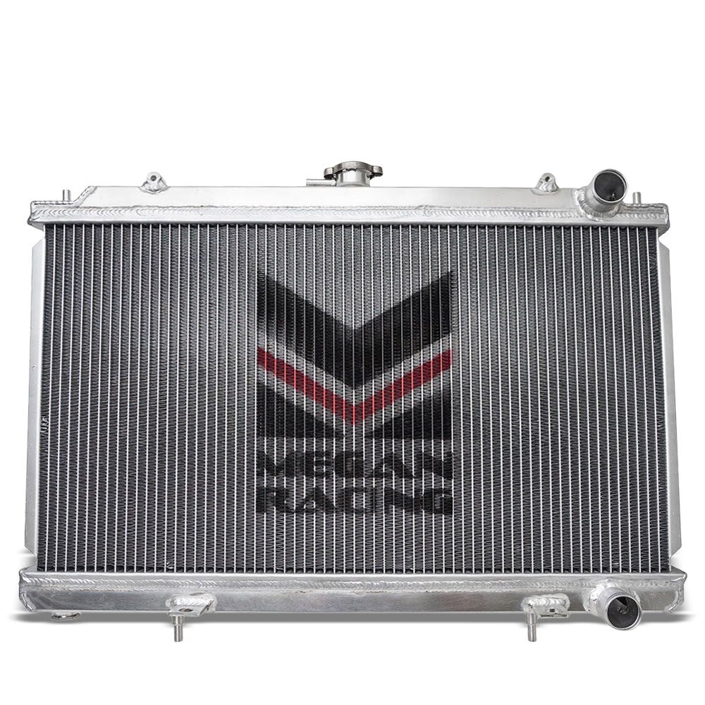 Megan Racing OE Style 2-Row Aluminum Radiator For 95-98 Nissan 240SX KA24DE MT