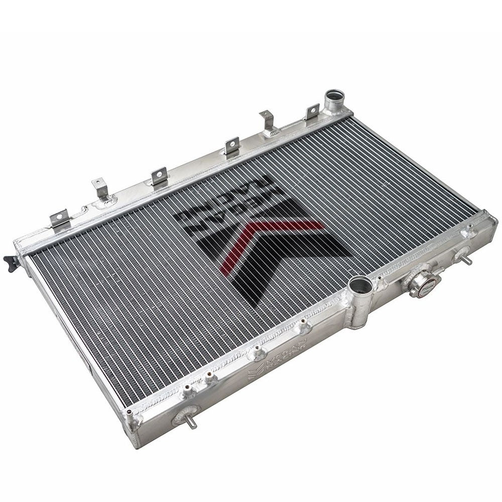 Megan Racing High Performance Aluminum 2-Row Radiator For 02-07 Impreza WRX STI