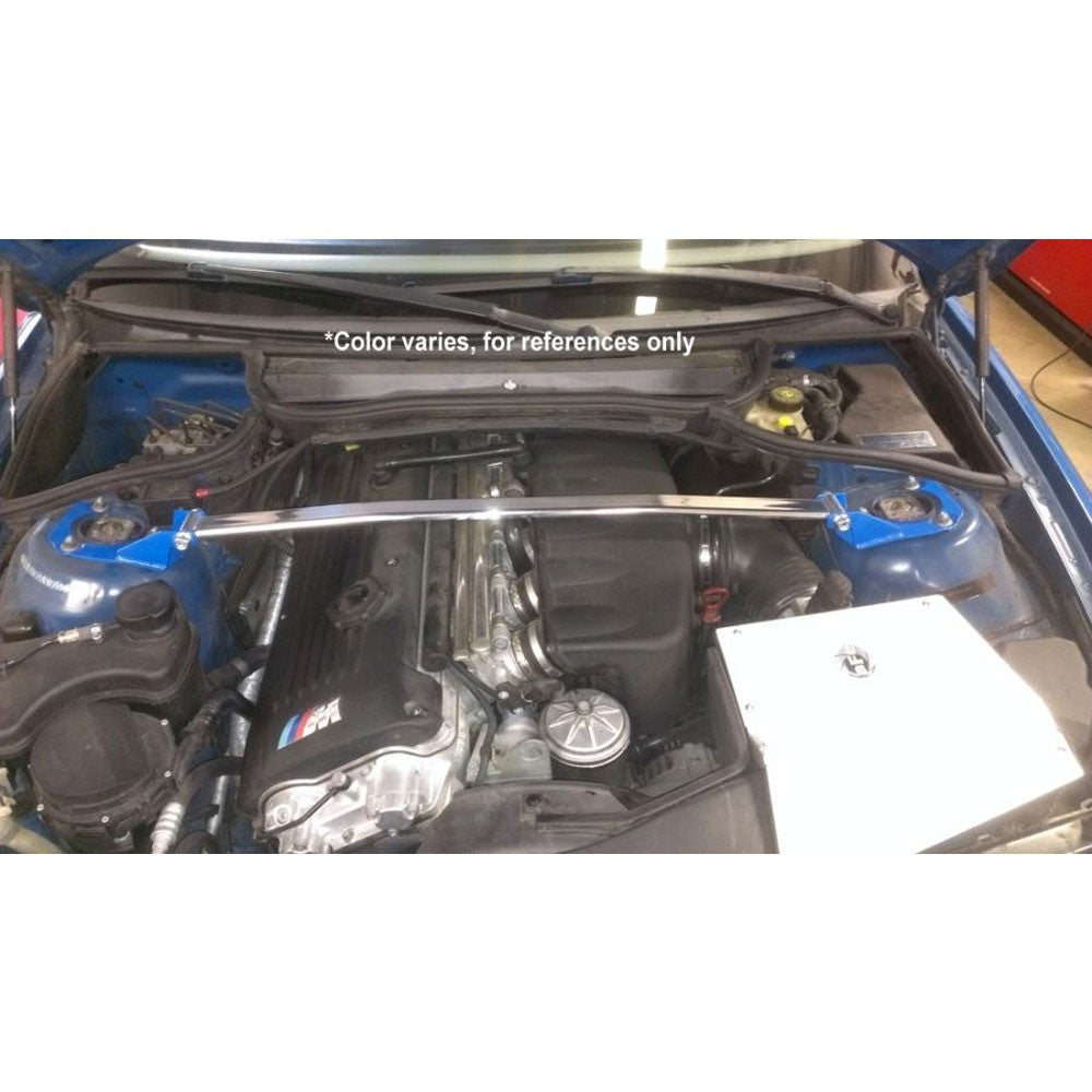 Megan Racing Front Upper Polish Race Spec Strut Bar For 99-06 BMW  E46 3-Series