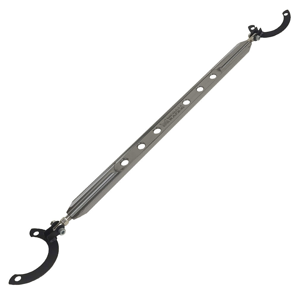 Megan Racing Rear Upper Gunmetal Race Spec Strut Bar For 1990-1997 Honda Accord