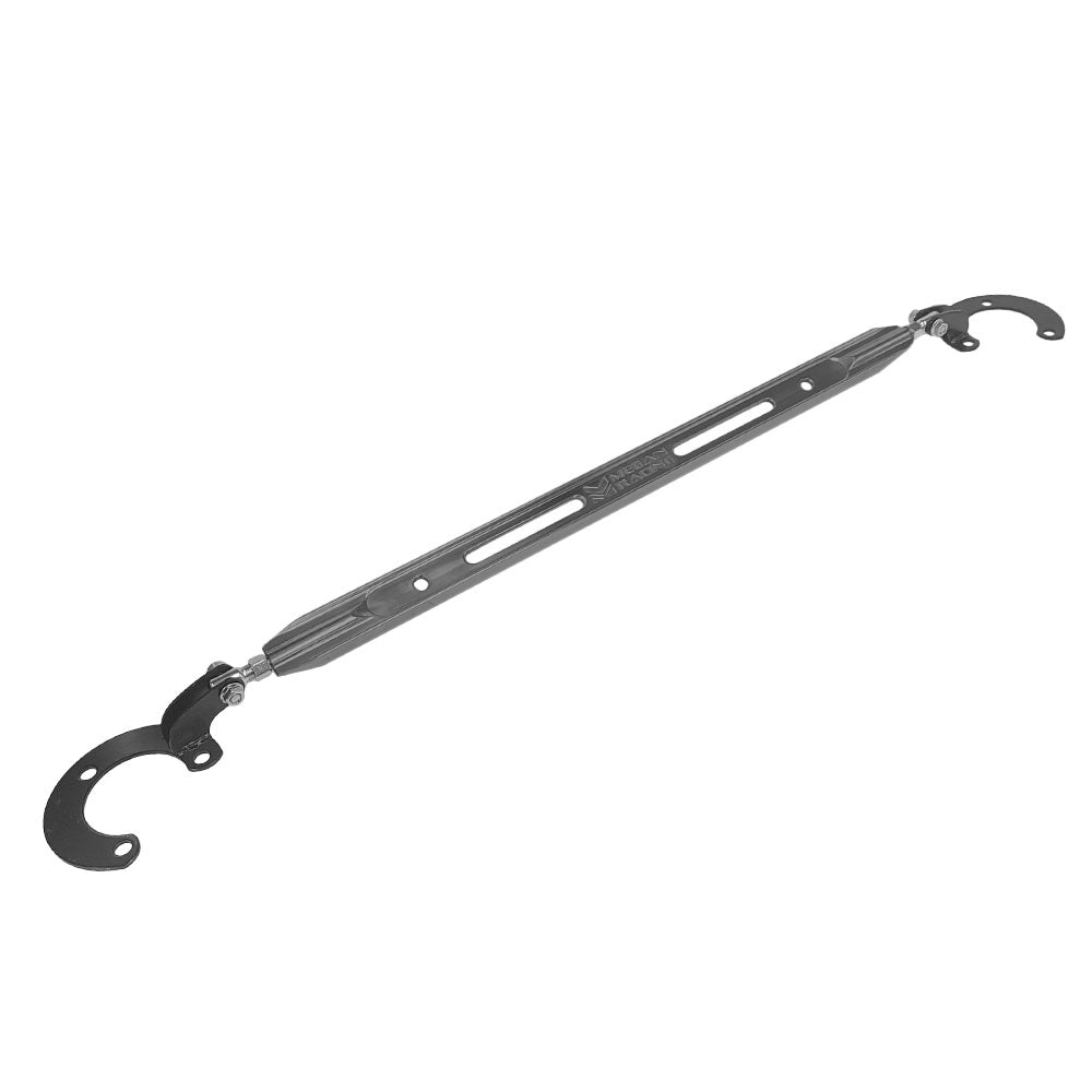 Megan Racing Front Upper Gunmetal Race Spec Strut Bar For 1998-2002 Honda Accord
