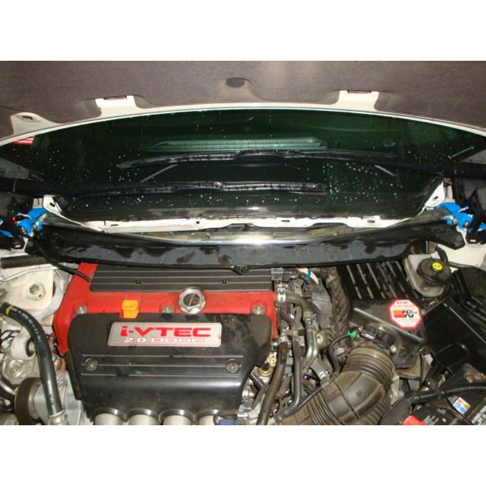 Megan Racing Front Upper Polish Race Spec Strut Bar For 12-15 Honda Civic