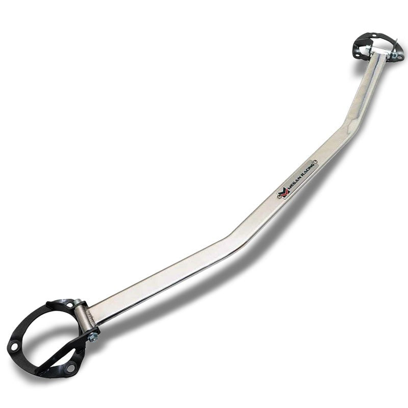 Megan Racing Polish Steel/Aluminum Front Upper Strut Bar For 16-20 Honda Civic-Strut Bar & Parts-BuildFastCar