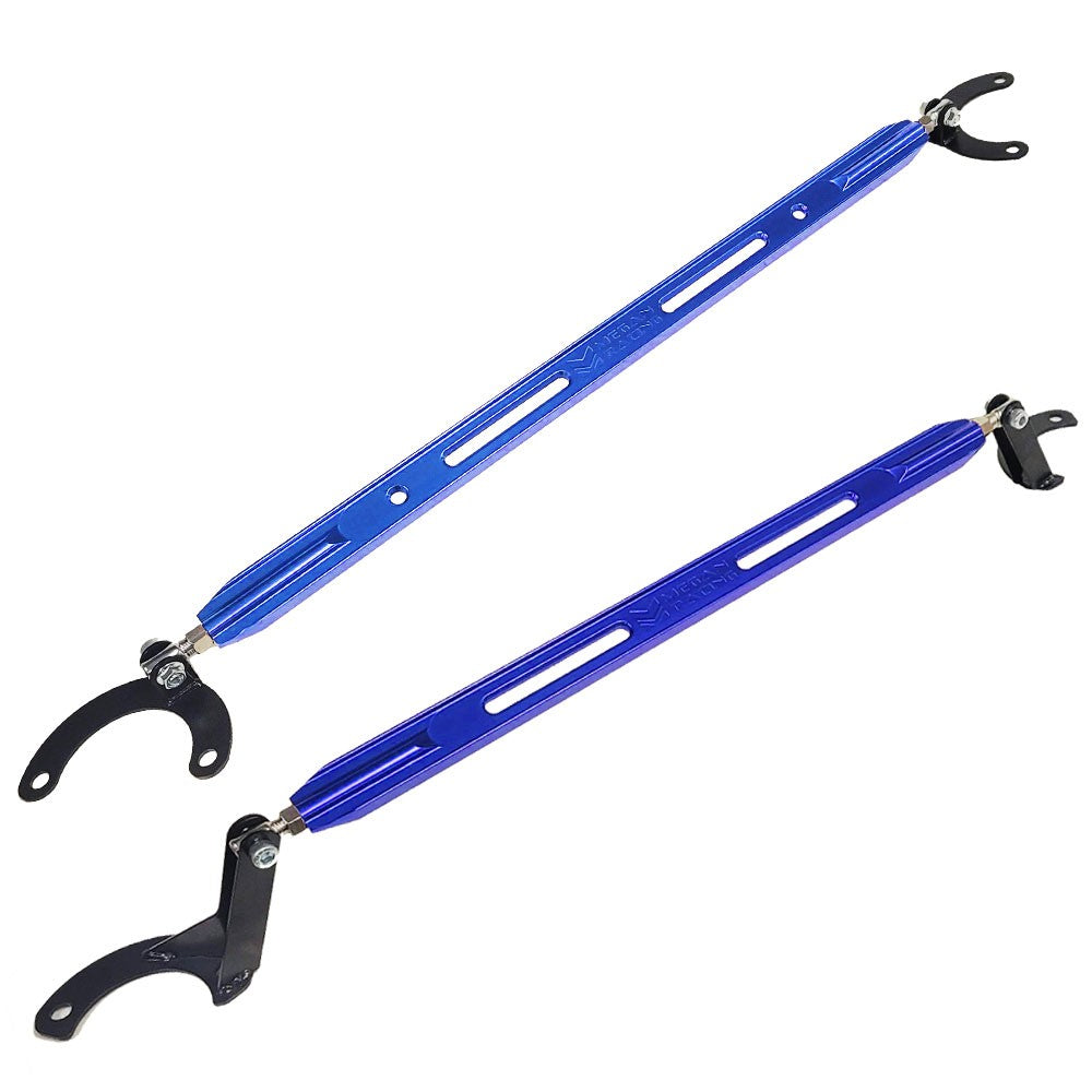 Megan Front Upper/Rear Upper Strut Tower Brace Bar 92-01 Prelude MR-SB-HP9201FU+RU-B