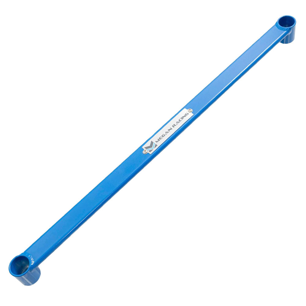 Megan Race Spec Blue Front Lower Strut Bar Brace For 17-20 Hyundai Elantra Sport w/Multi-Link (AD 6th Gen)