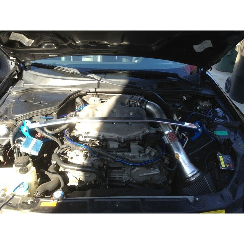 Megan Racing Front Upper Polish Race Spec Strut Bar For 03-07 G35 2DR/G35 4DR