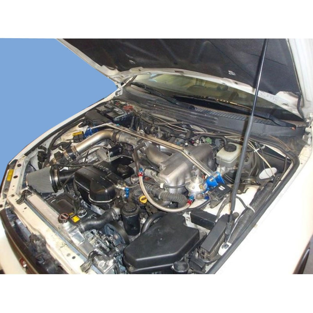 Megan Racing Front Upper Polish Race Tower Brace Strut Bar For 01-05 Lexus IS300-Strut Bar & Parts-BuildFastCar