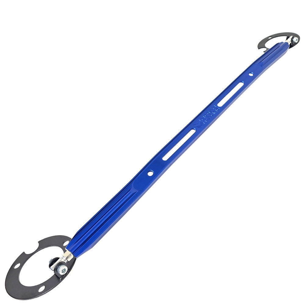 Megan Racing Blue Race Spec Front Upper Strut Tower Brace Bar For 95-99 Eclipse