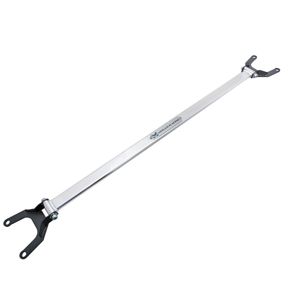 Megan Racing Rear Upper Polish Race Spec Strut Bar For 08-17 Mitsubishi Lancer