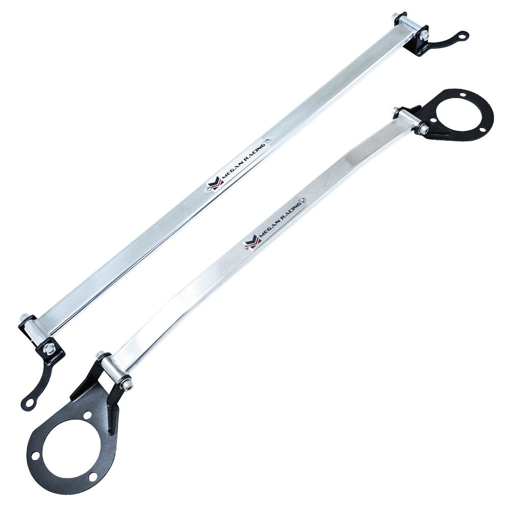 Megan Front Upper + Rear Upper Strut Bar 93-96 Mazda RX-7 FD Gen MR-SB-MRX93FU-1P+MR-SB-MRX93RU-1P