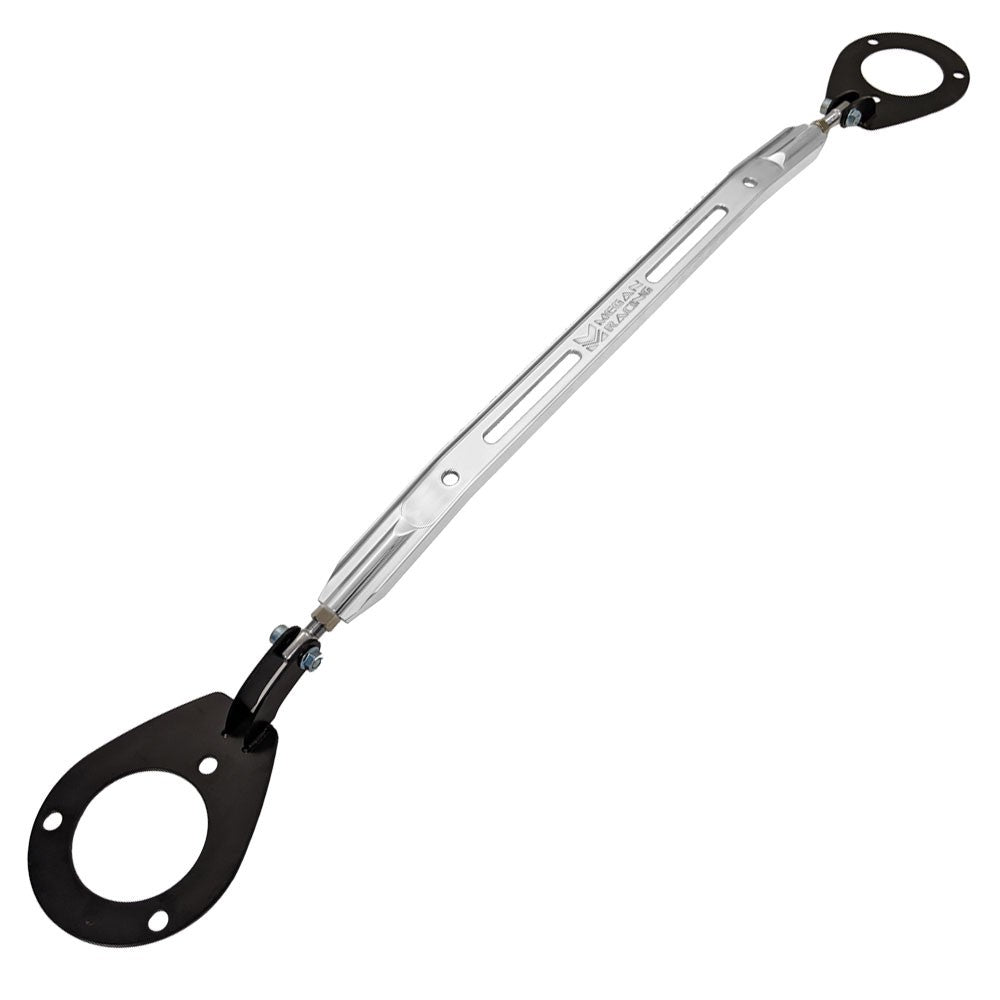 Megan Racing Front Upper Polish Race Strut Bar For 89-98 Nissan 240SX S13 S14
