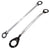 Megan Front&Rear Upper Strut Tower Brace Bar 89-94 240SX S13 MR-SB-NS13FU-P+13RU-1P