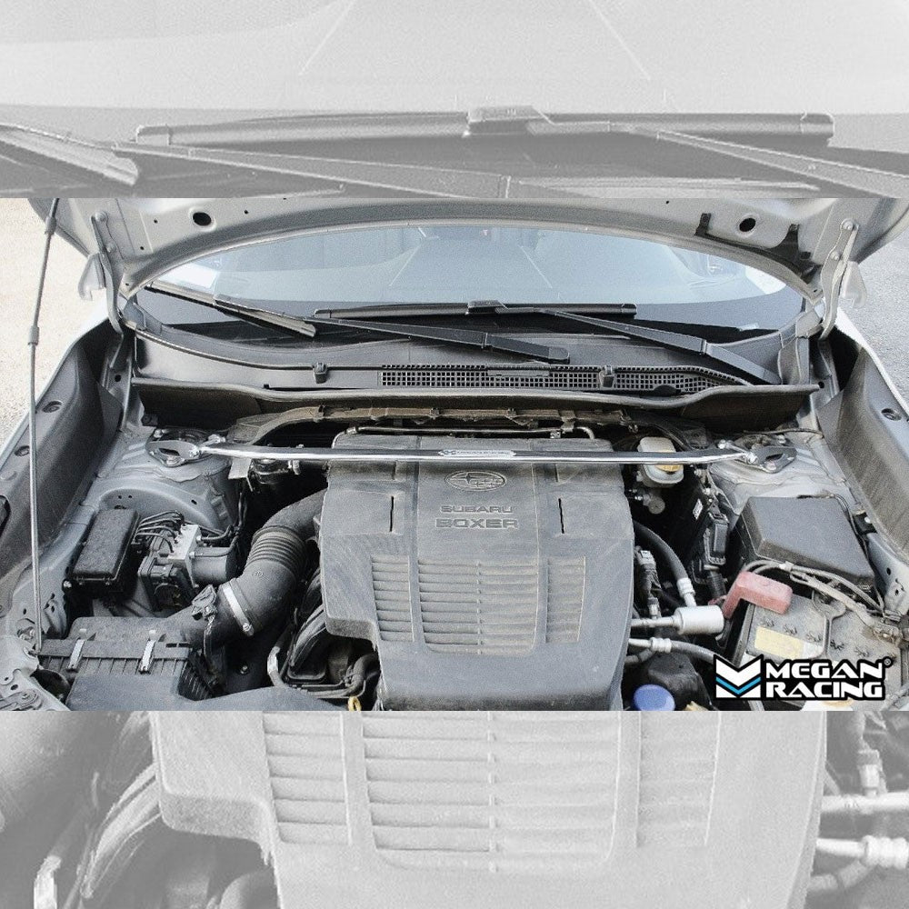 Megan Front Upper Race Spec Strut Bar 19+ Subaru Forester SK MR-SB-SF19FU-1P