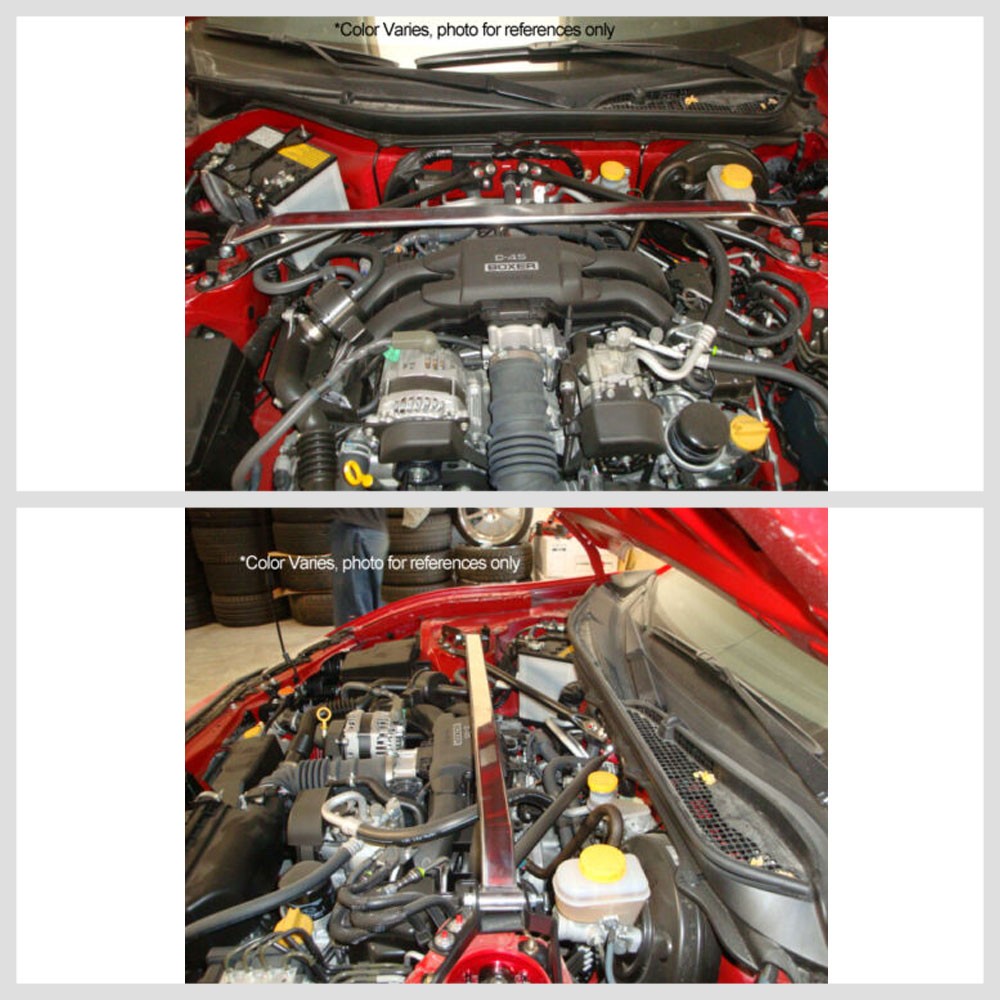 Megan Racing Front Upper Polish Race Spec Strut Bar For FR-S/Subaru BRZ/86 MR-SB-SFR12FU-1P
