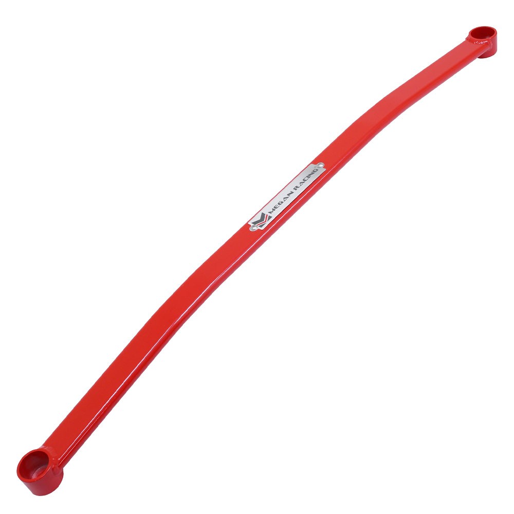 Megan Racing Rear Lower Red Race Spec Strut Bar For 08-10 Subaru Impreza WRX