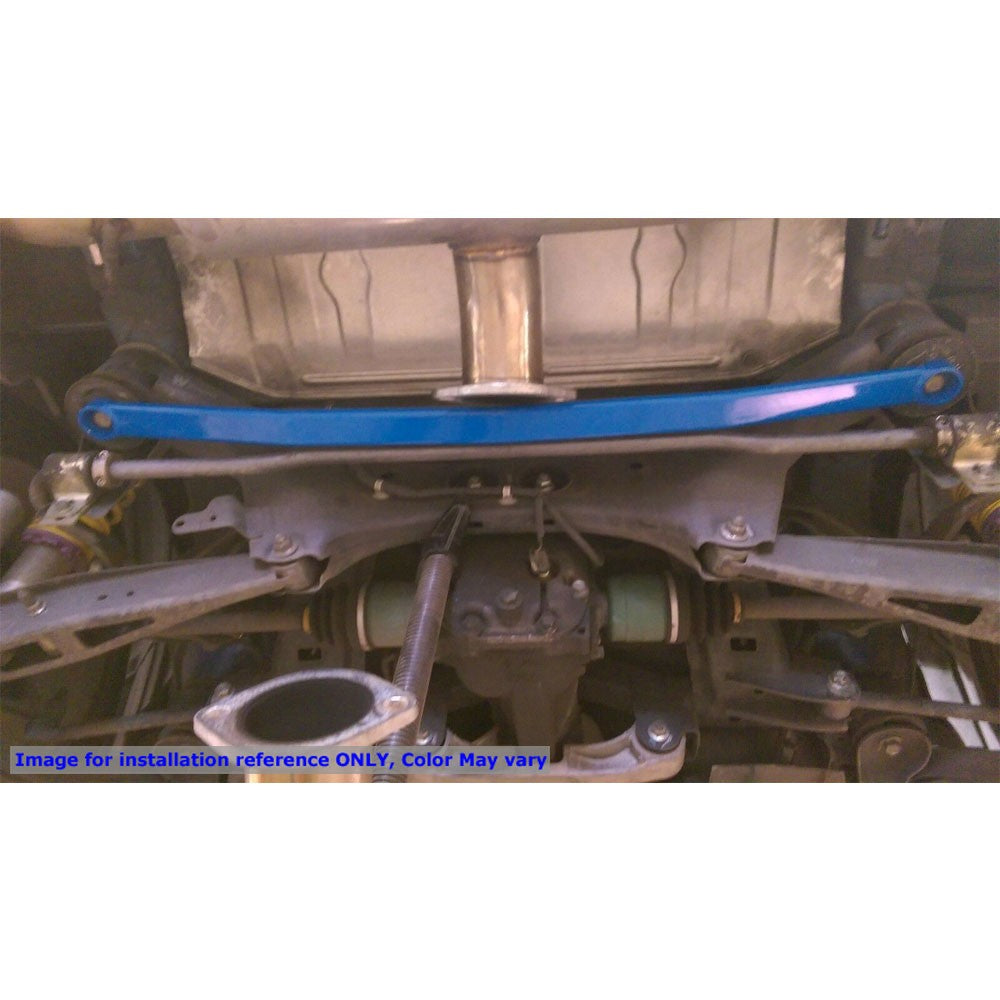 Megan Racing Rear Lower Red Race Spec Strut Bar For 08-10 Subaru Impreza WRX