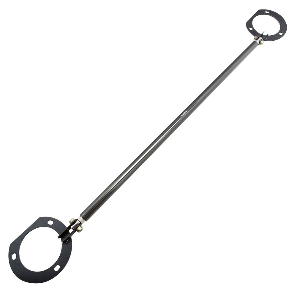 Megan Racing Front Upper Gunmetal Race Spec Strut Bar For 00-06 Toyota Celica