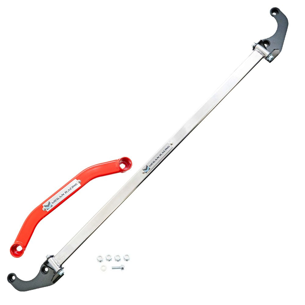 Megan Front Upper Rear Lower Strut Bar Brace 19+ Toyota RAV4 XA50 Gen MR-SB-TR419FU-1P+MR-SB-TR419RL-R